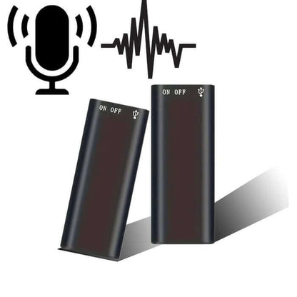 8GB Professional Voice Activated Digital Recorder & MP3 Player