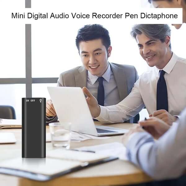 8GB Professional Voice Activated Digital Recorder & MP3 Player