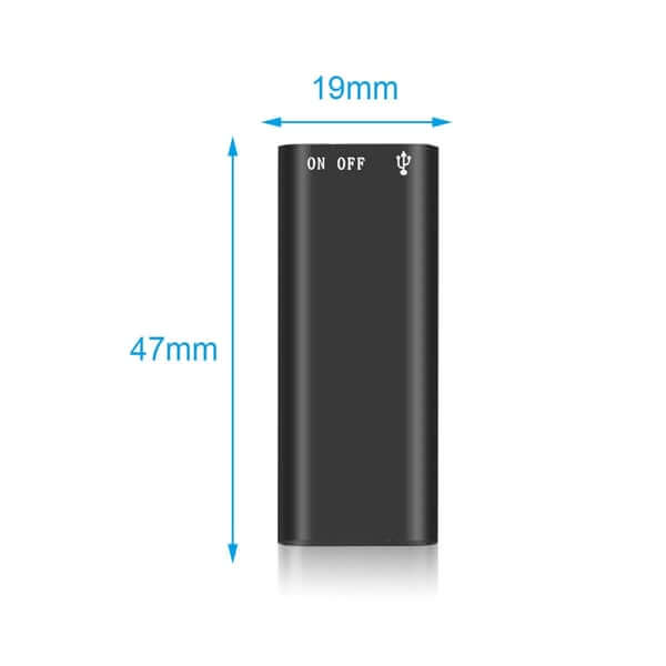 8GB Professional Voice Activated Digital Recorder & MP3 Player